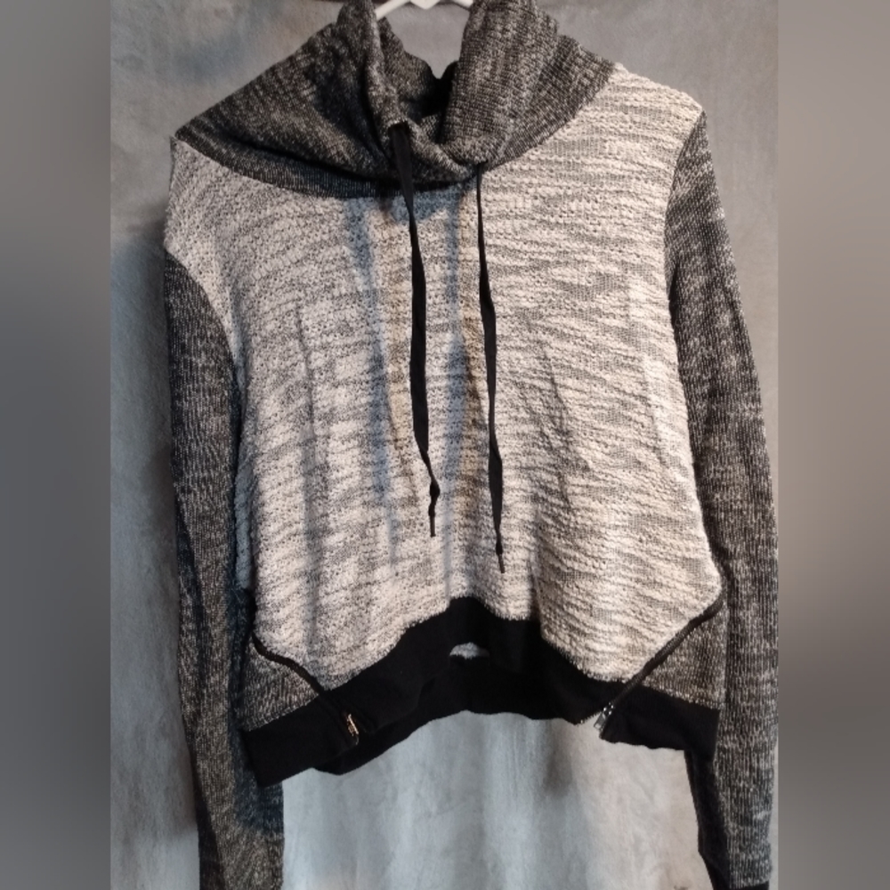 Target Grey and White Sweater